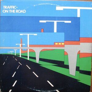 traffic on the road 1975 2 lp set - steve winwood jazz rock r&b capaldi glad
